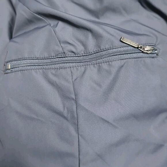 GARNET HILL Puffer Jacket Womens Size 4 S Black Down Feather Hip Length Belted - Picture 9 of 16